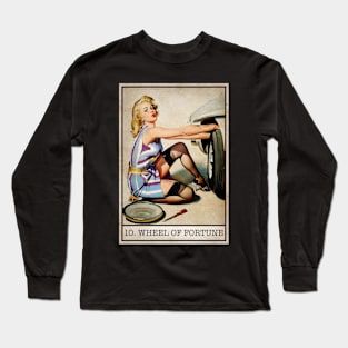 Tarot - Wheel of Fortune Long Sleeve T-Shirt